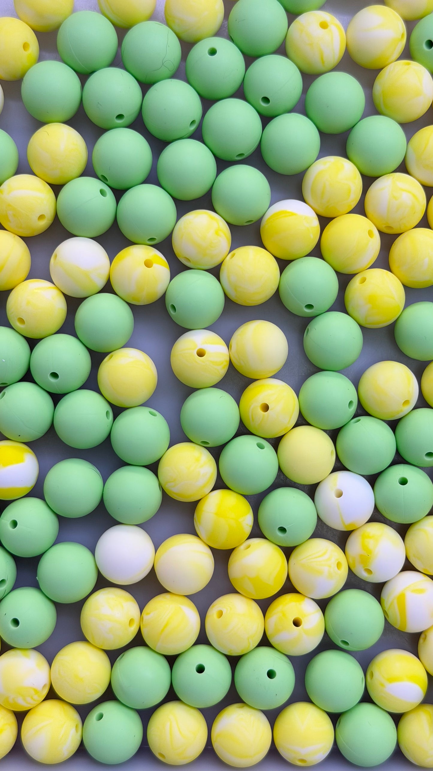 7.31 Solid Silicone Mix beads