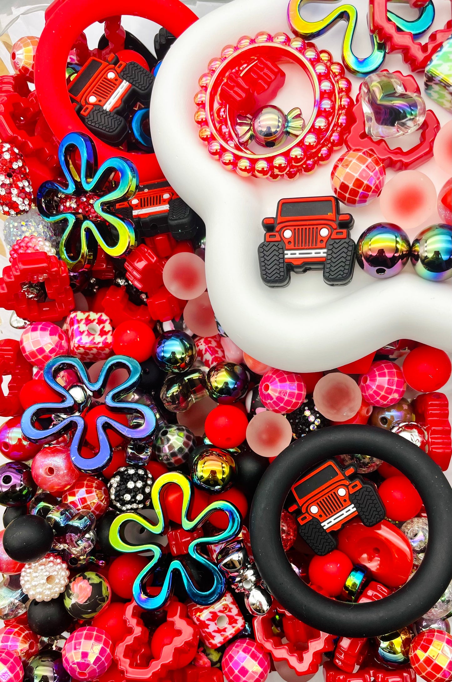 A:diy arylic beads kits(scoop)