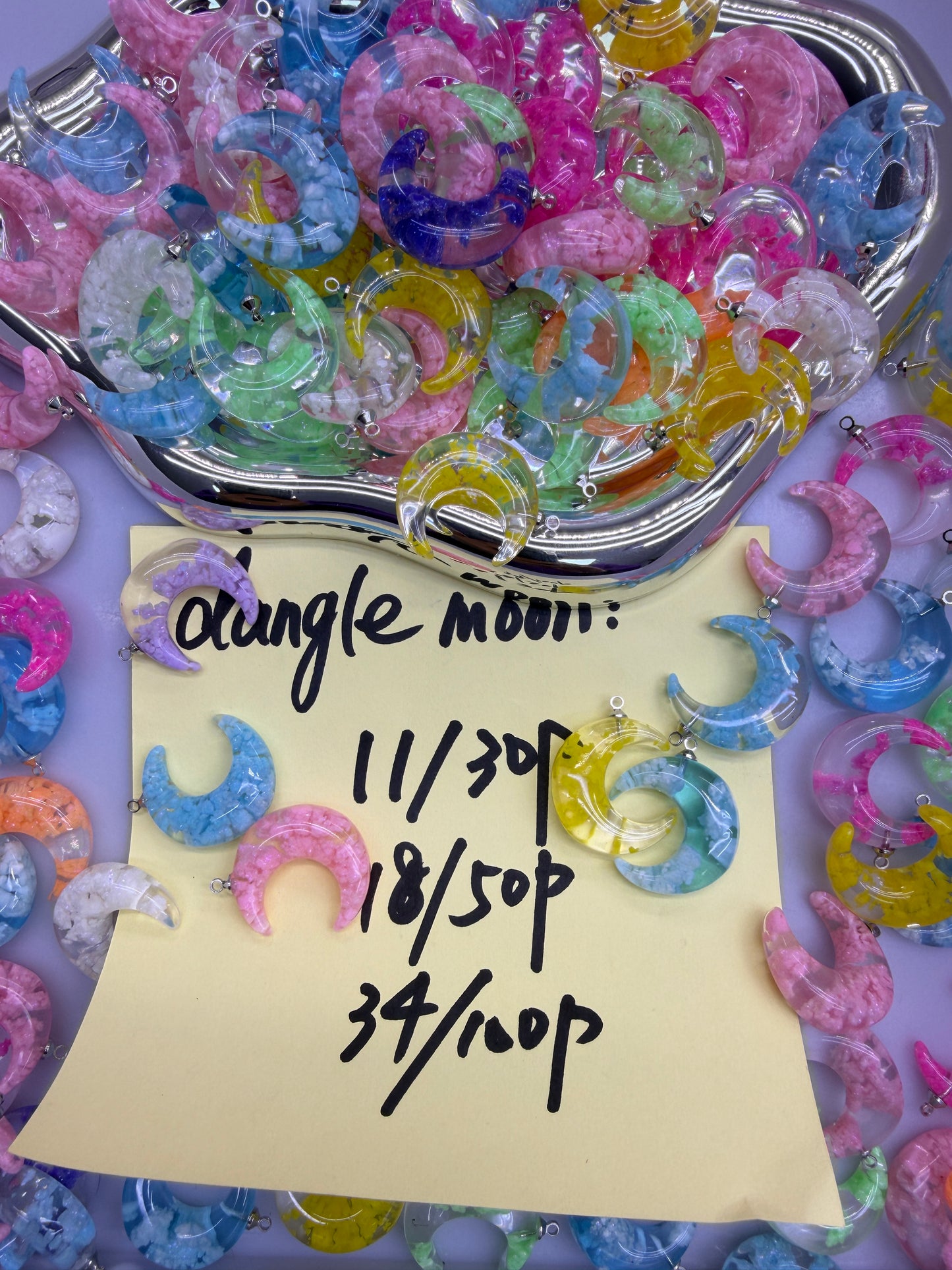12.26 NEW-dangle moon