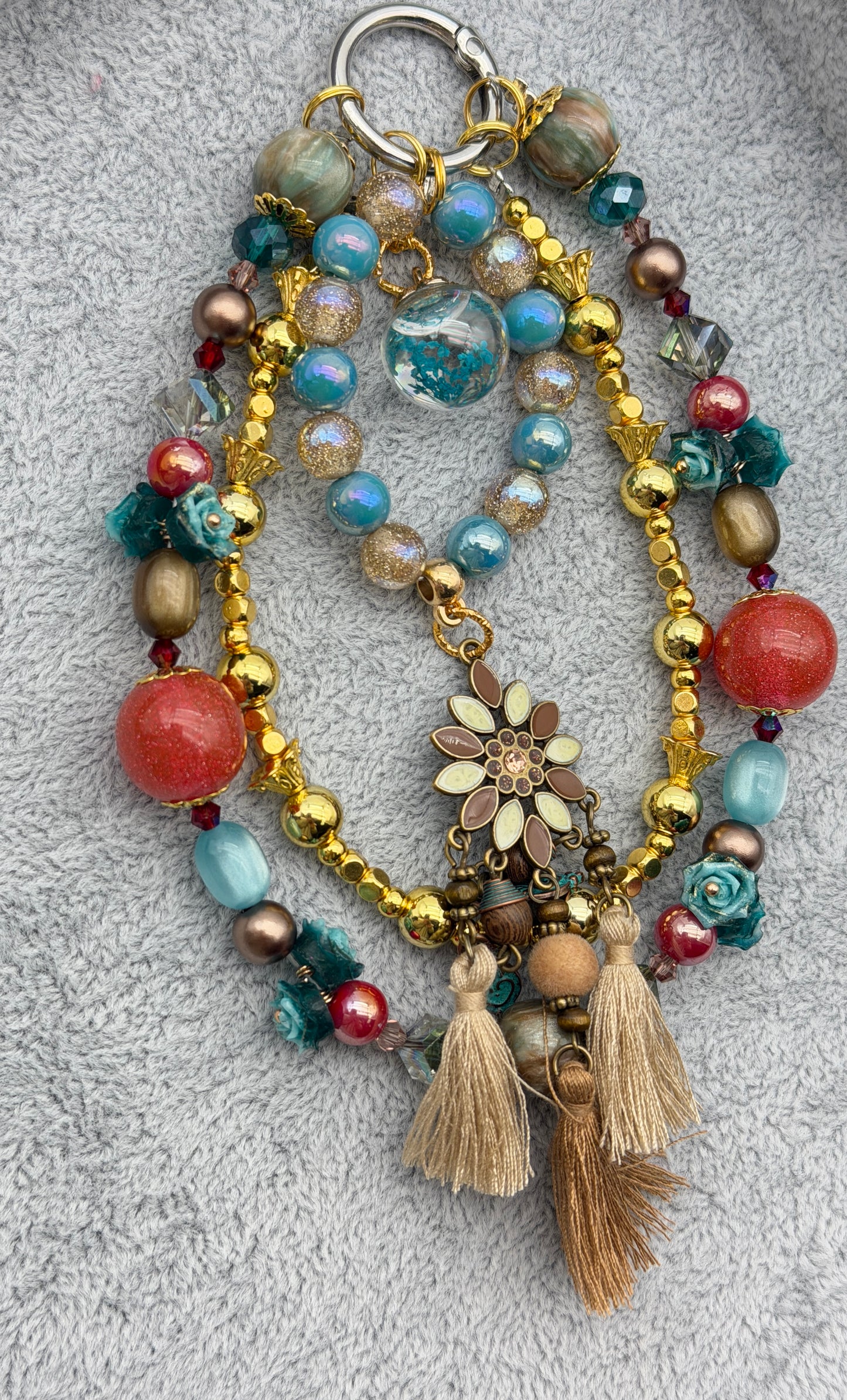 1.18 PHONE CHAIN MIX BEADS:C