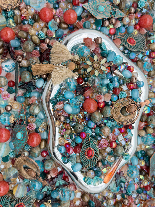 1.18 PHONE CHAIN MIX BEADS:C