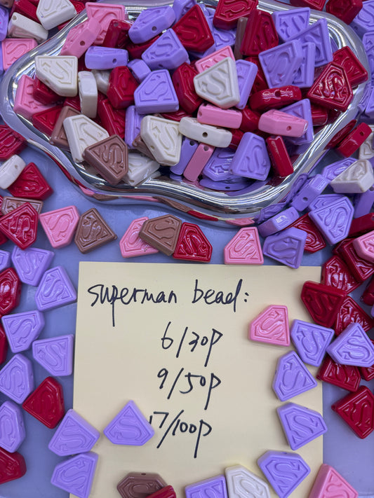 1.18 NEW-superman bead
