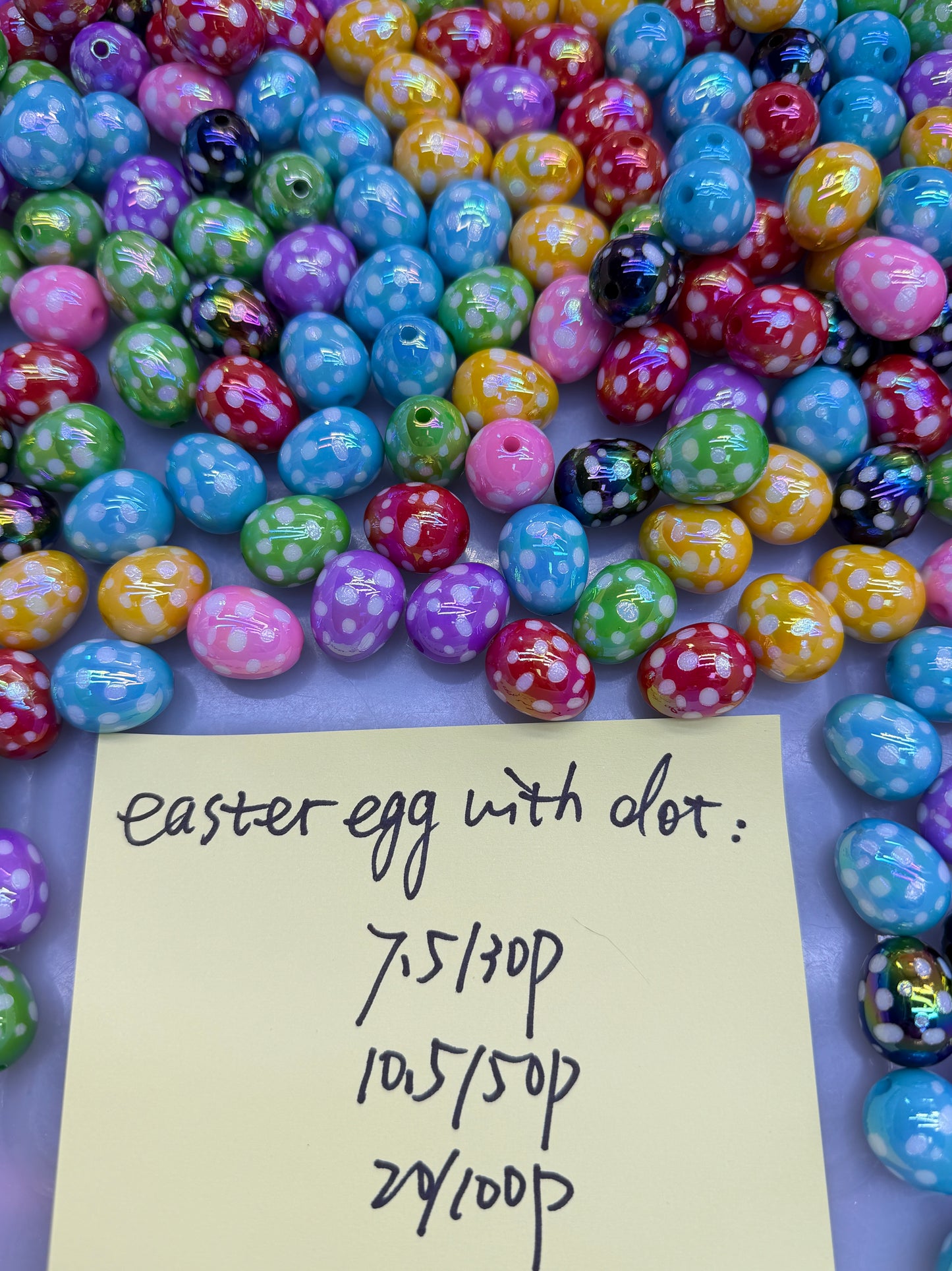 1.18 NEW-easter egg with dot