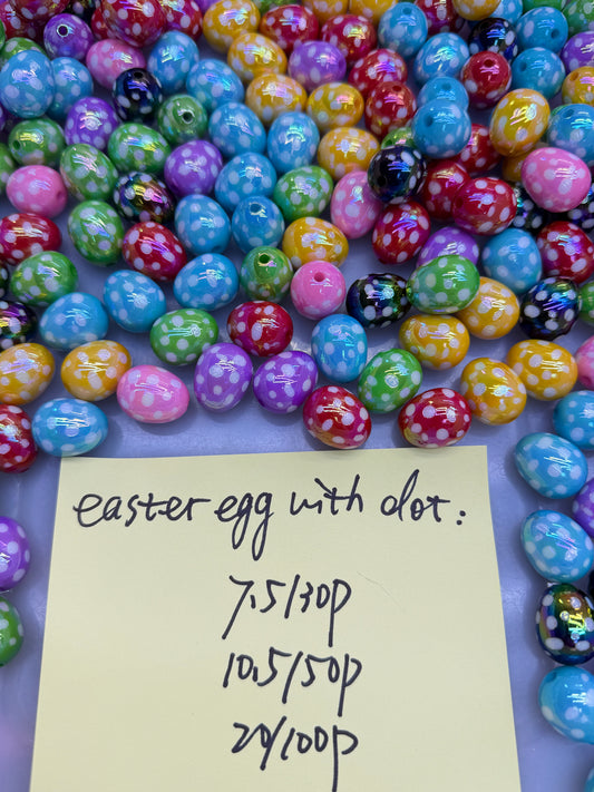 1.18 NEW-easter egg with dot