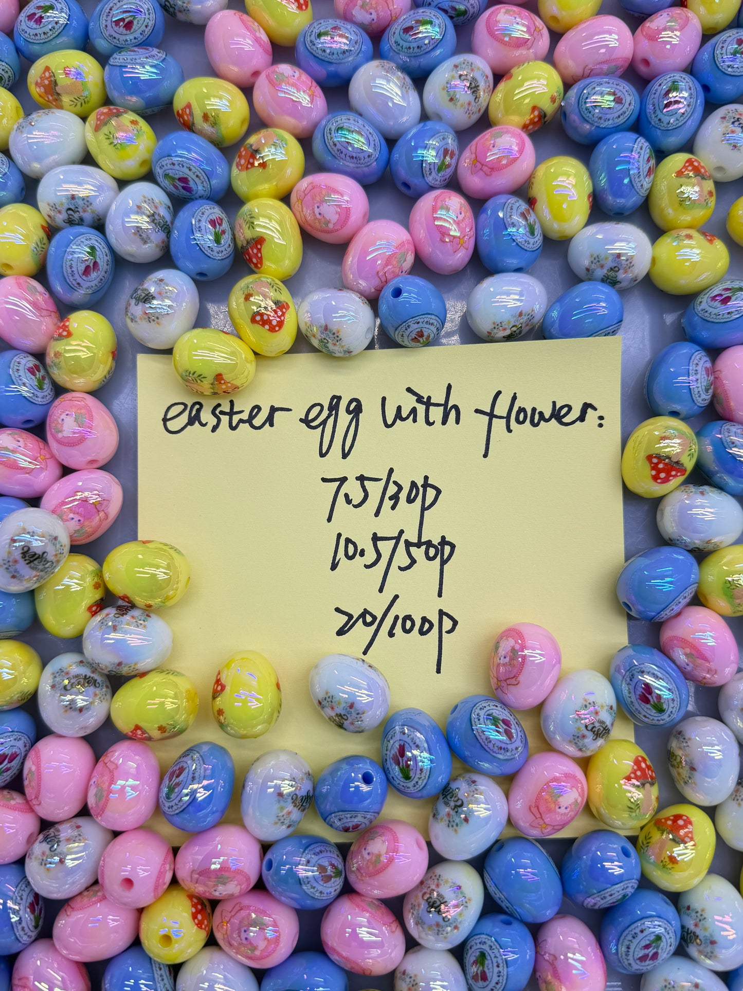 1.18 NEW-easter egg with flower