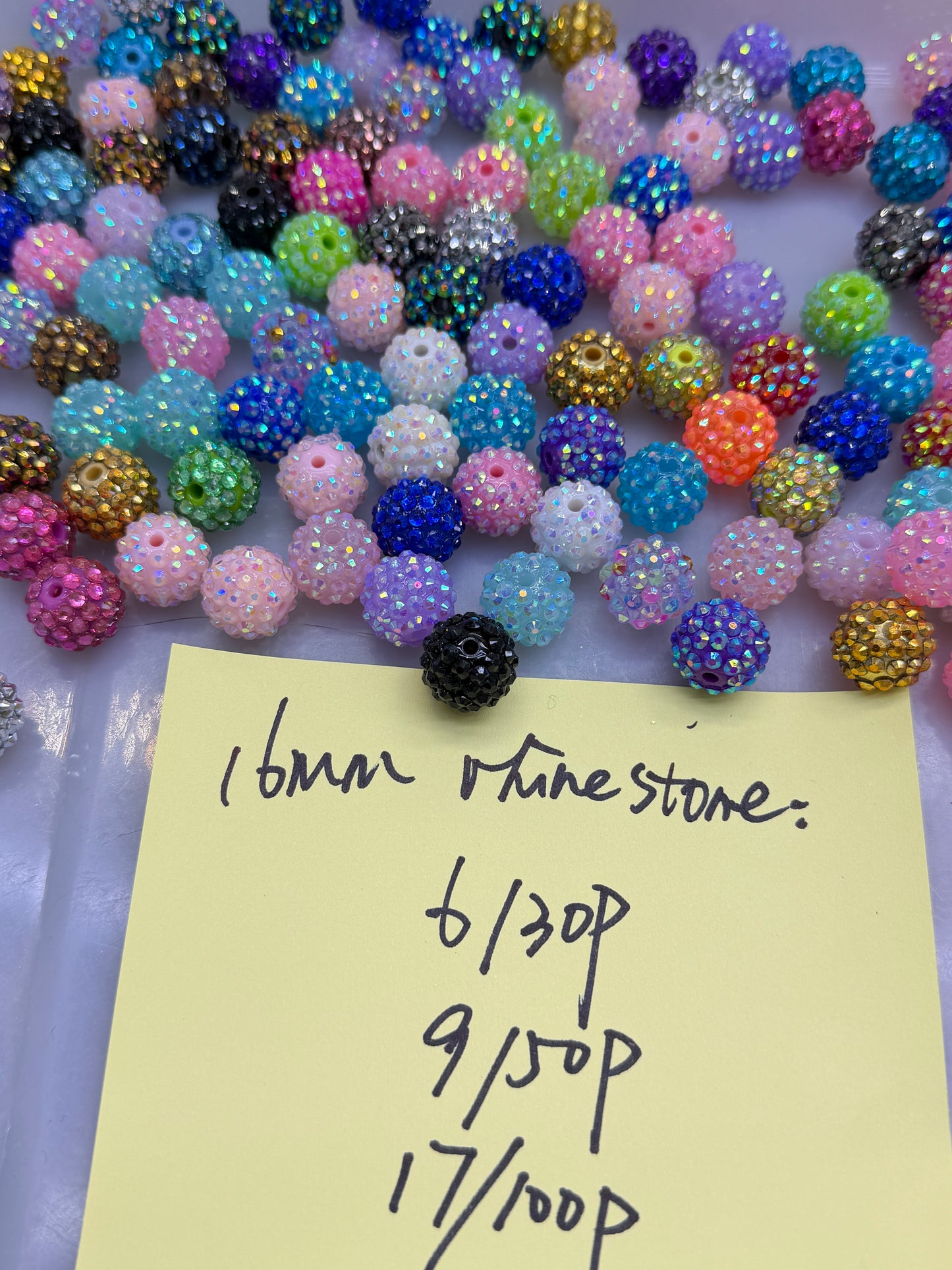 1.21 NEW-16mm rhinestone