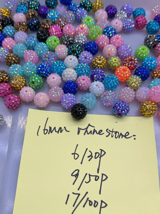 1.21 NEW-16mm rhinestone