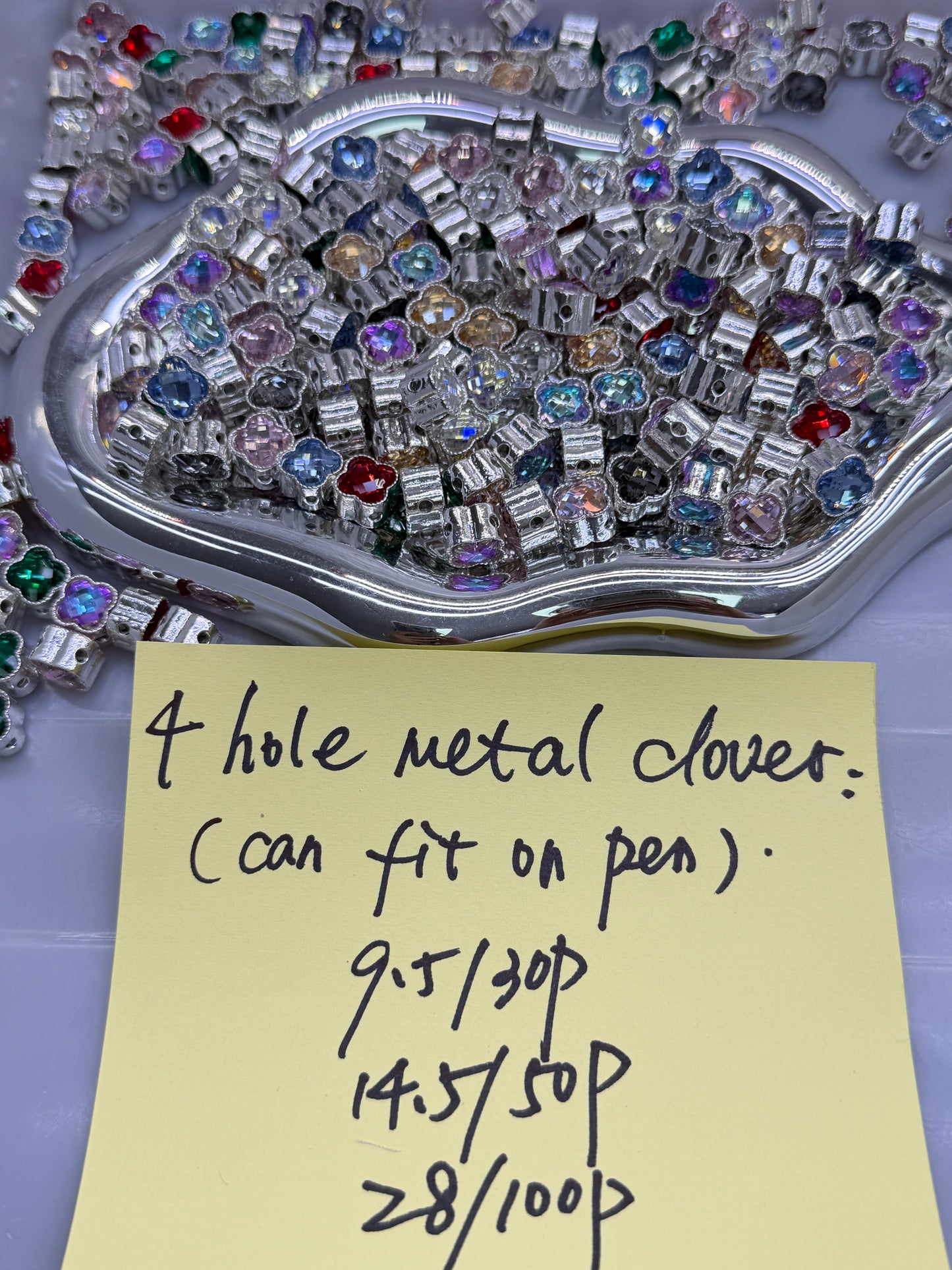 1.31 NEW-4 hole metal dover(can fit on pen)