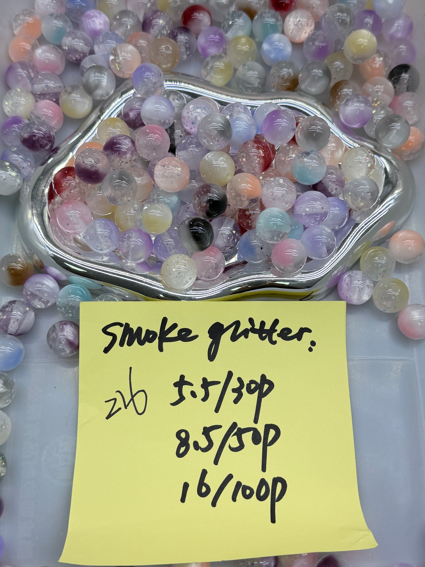 2.6 NEW-smoke glitter