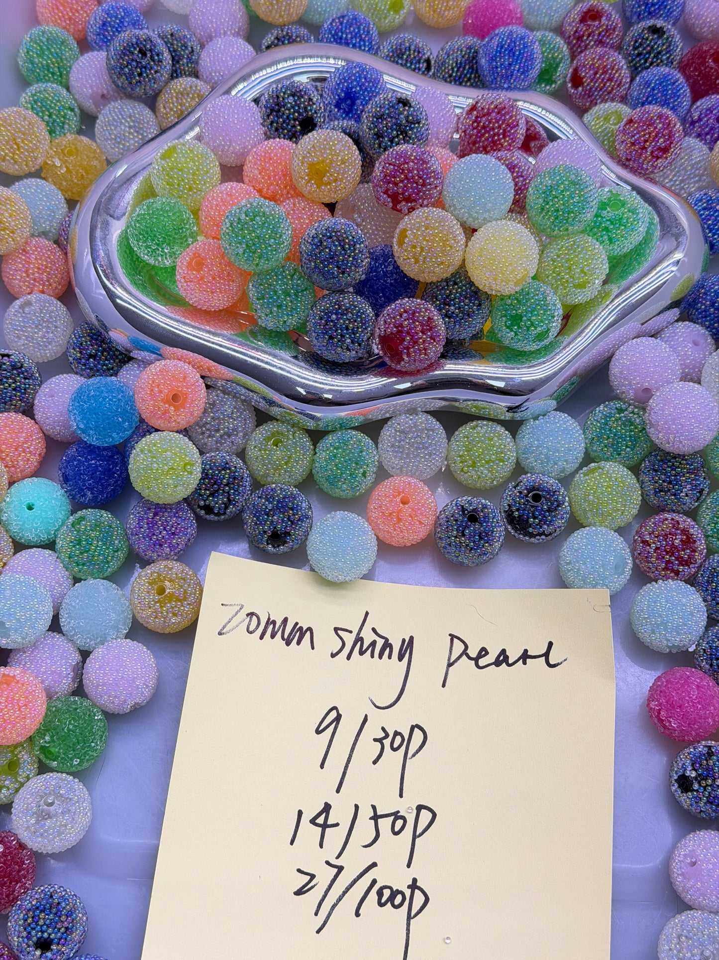 2.9 NEW-20mm shiny pearl