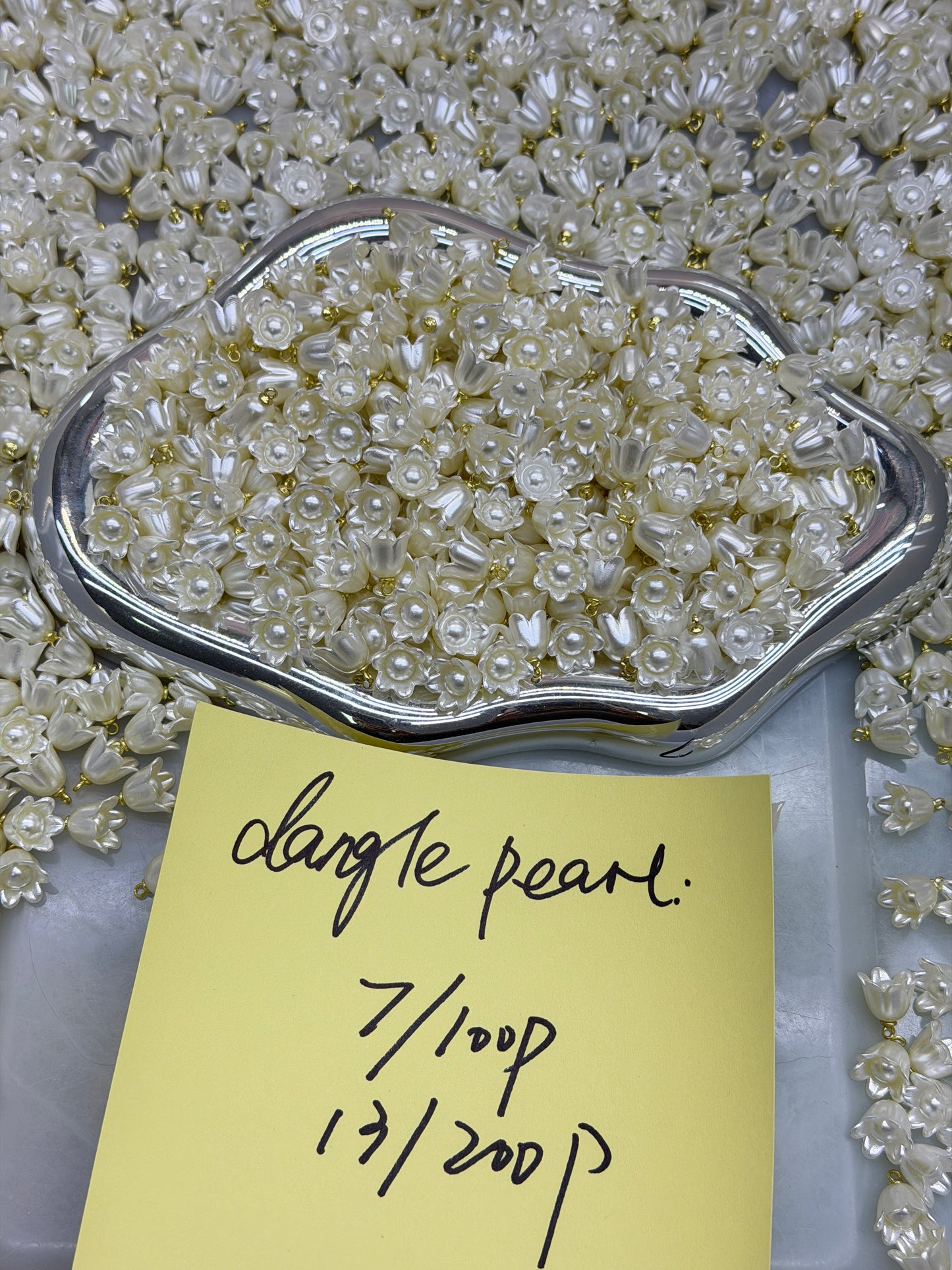 2.9 NEW-dangle pearl