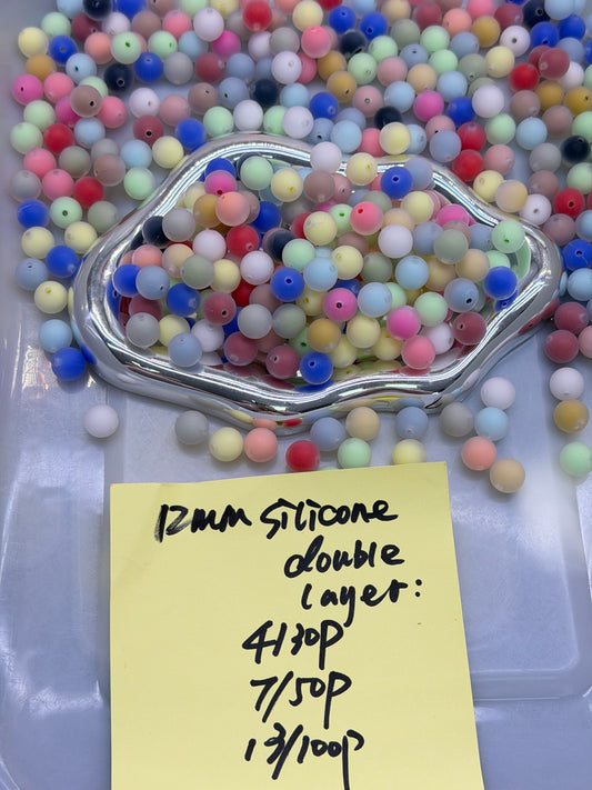 2.25 NEW-12mm silicone double layer