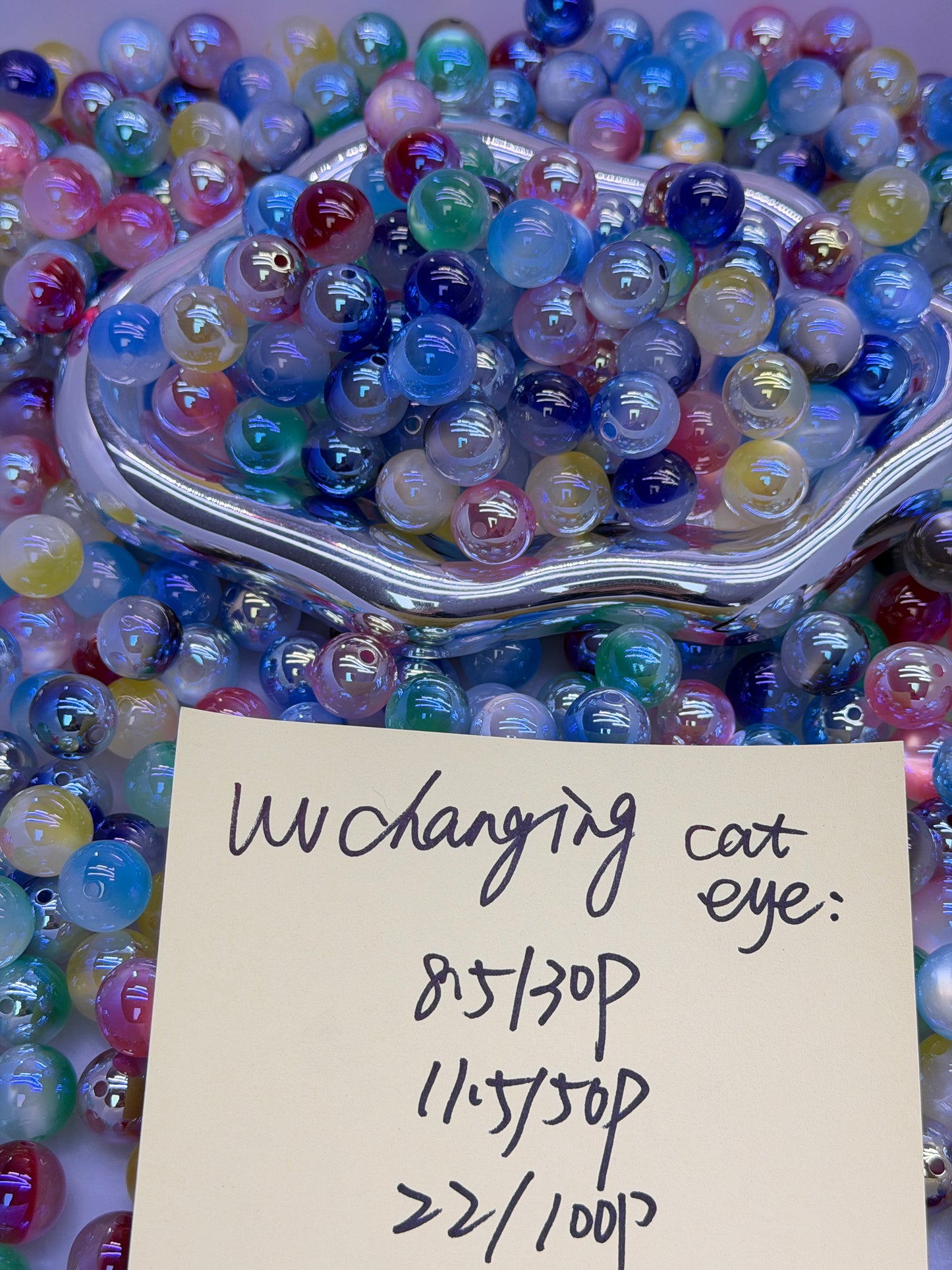 3.11 NEW-uv changing cat eye