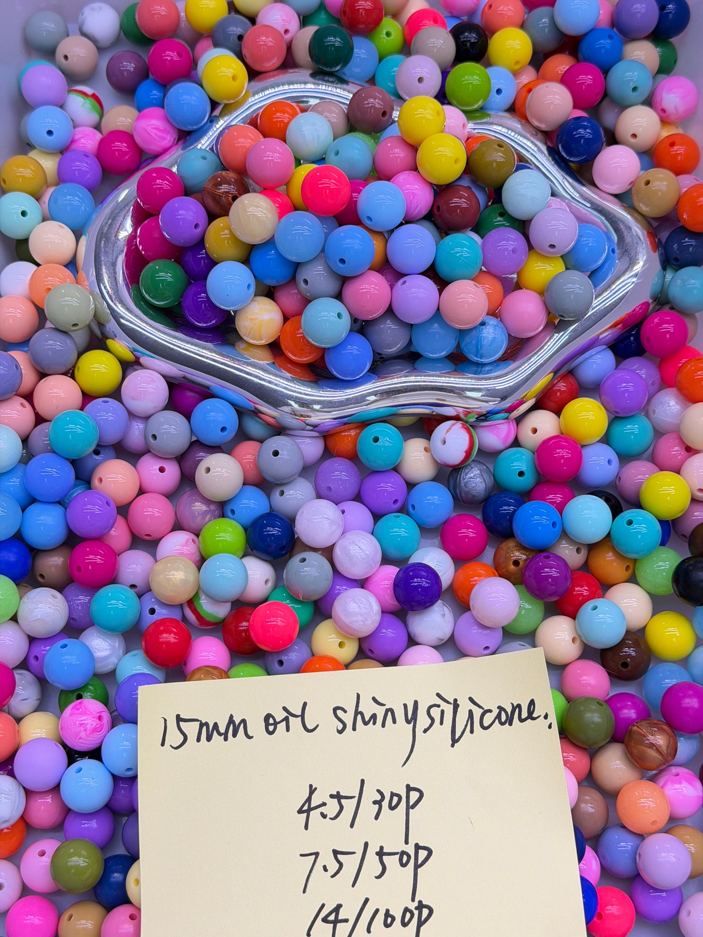 3.13 NEW-15mm oil shiny silicone