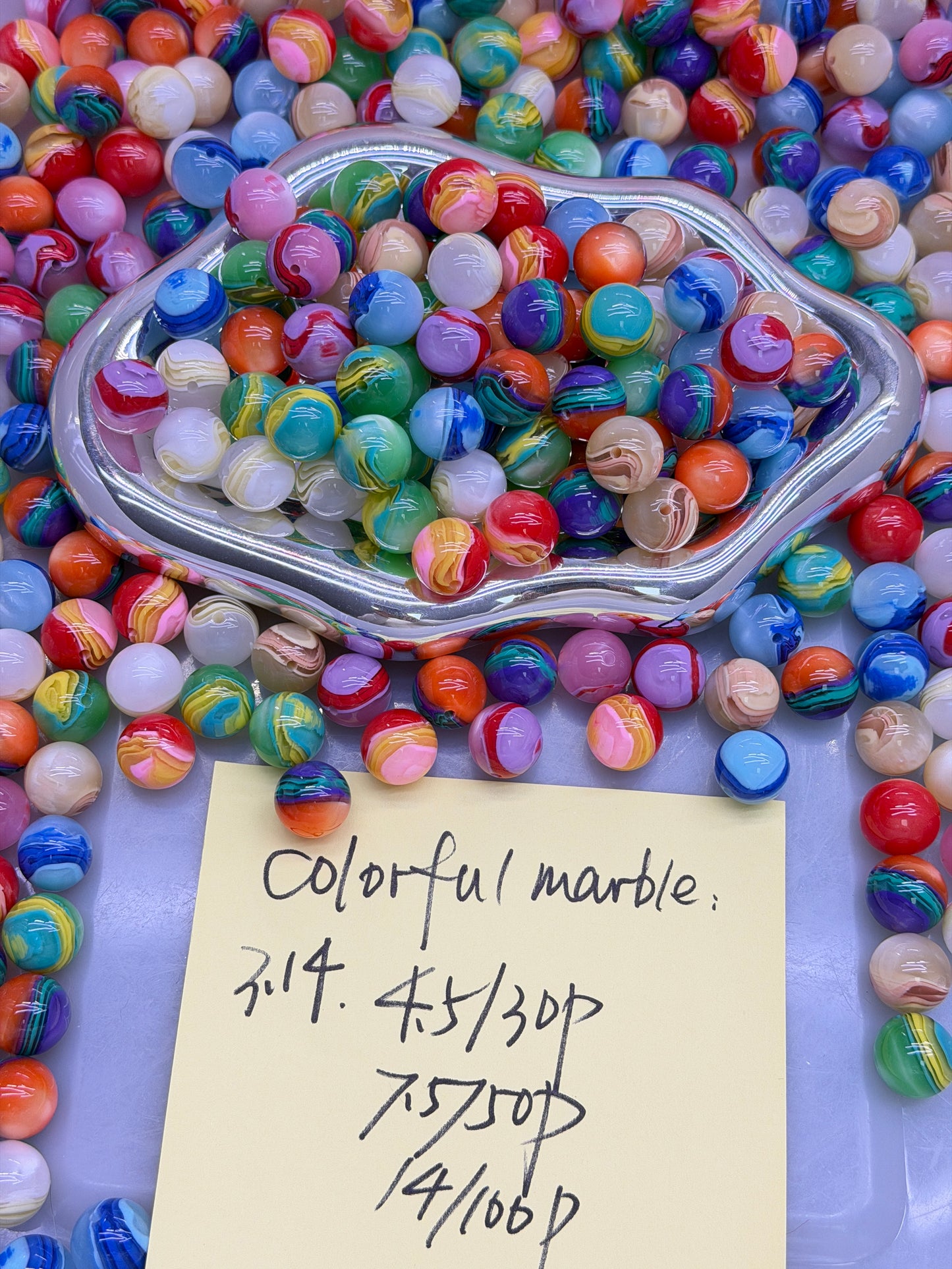3.14 NEW-colorful marble
