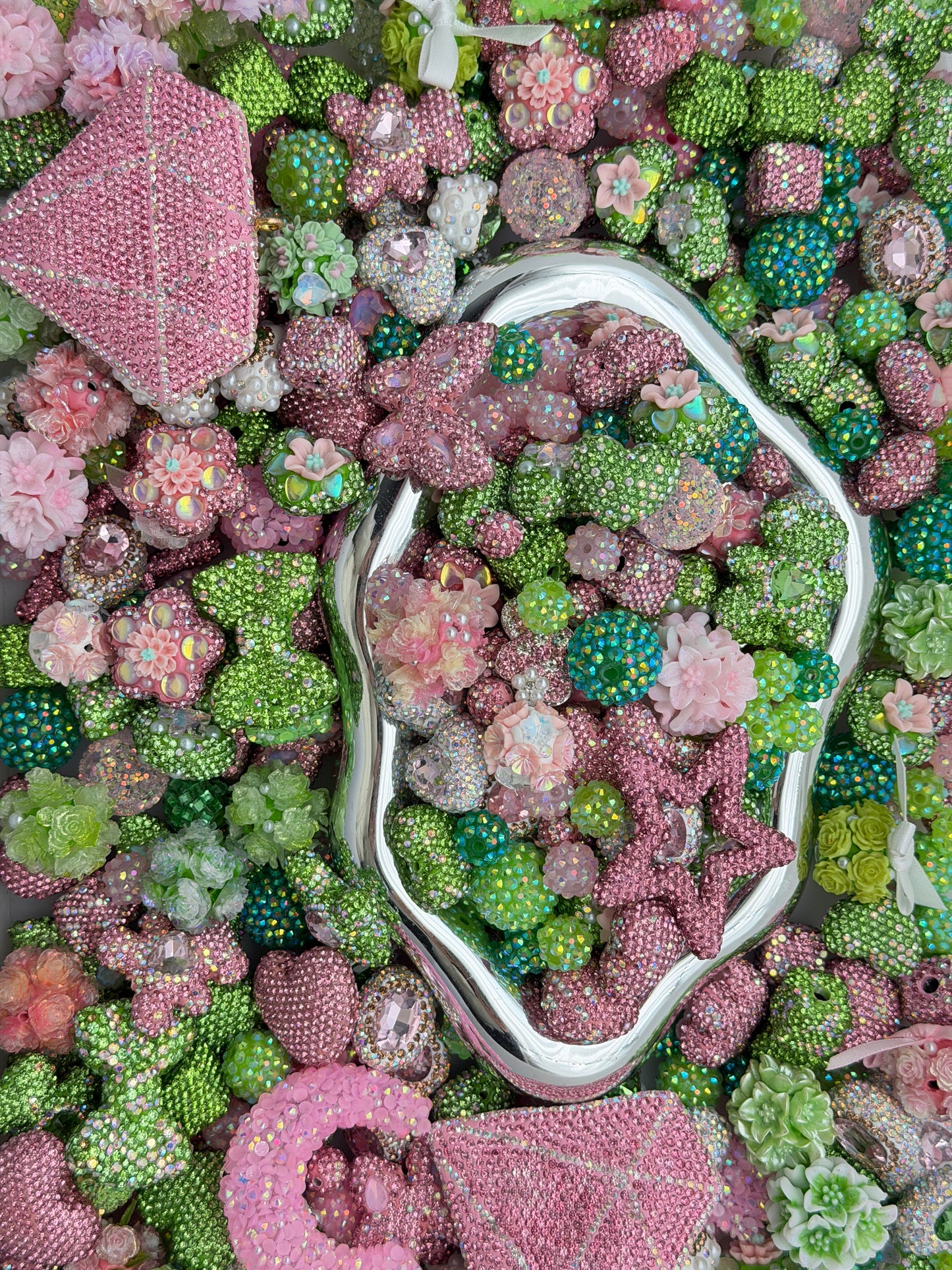 Fancy diamond rhinestone mix:B3