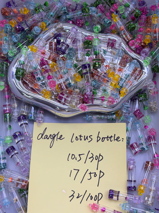 3.22 NEW-dangle lotus bottle