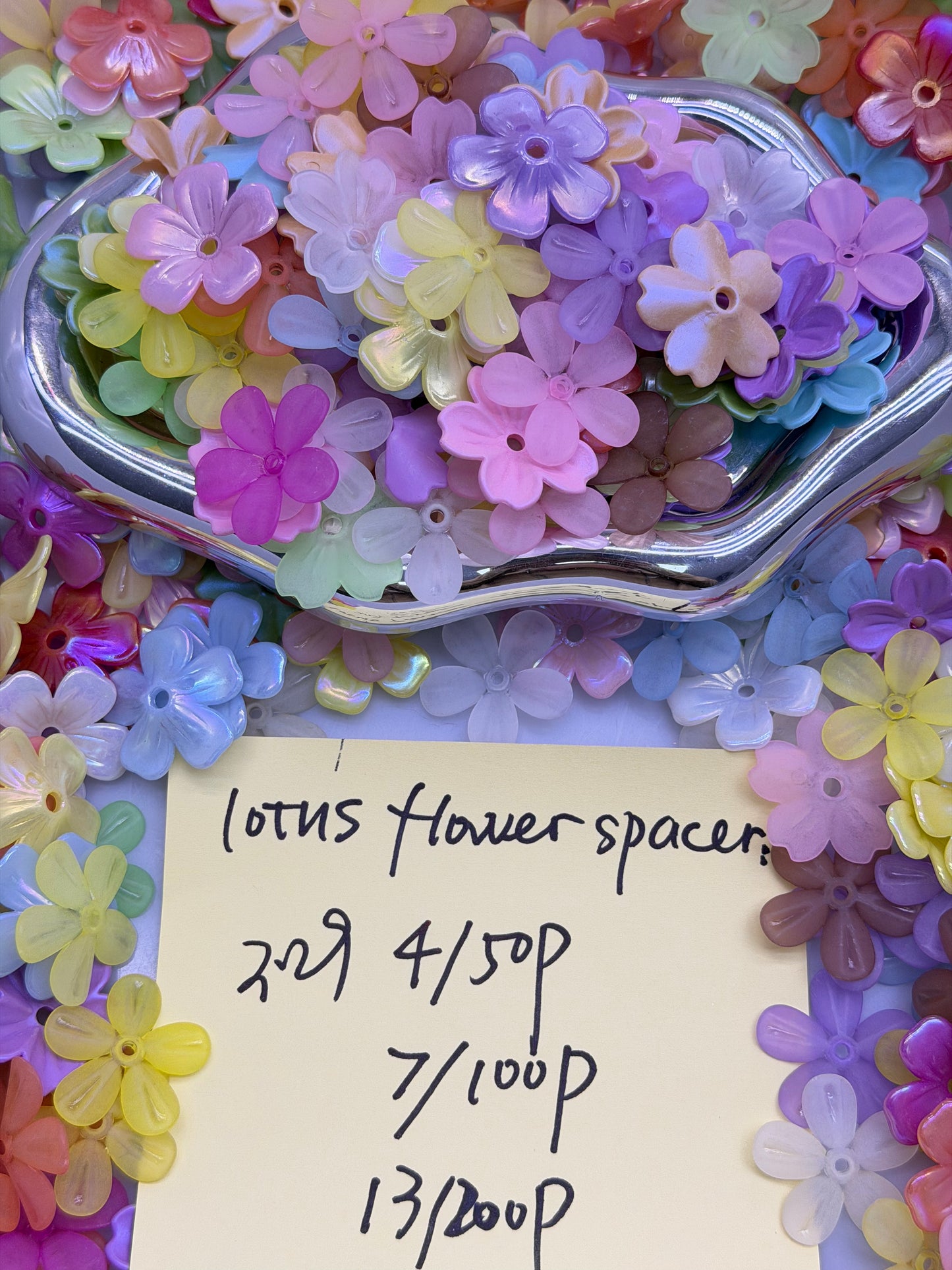 3.29 NEW-lotus flower spacer