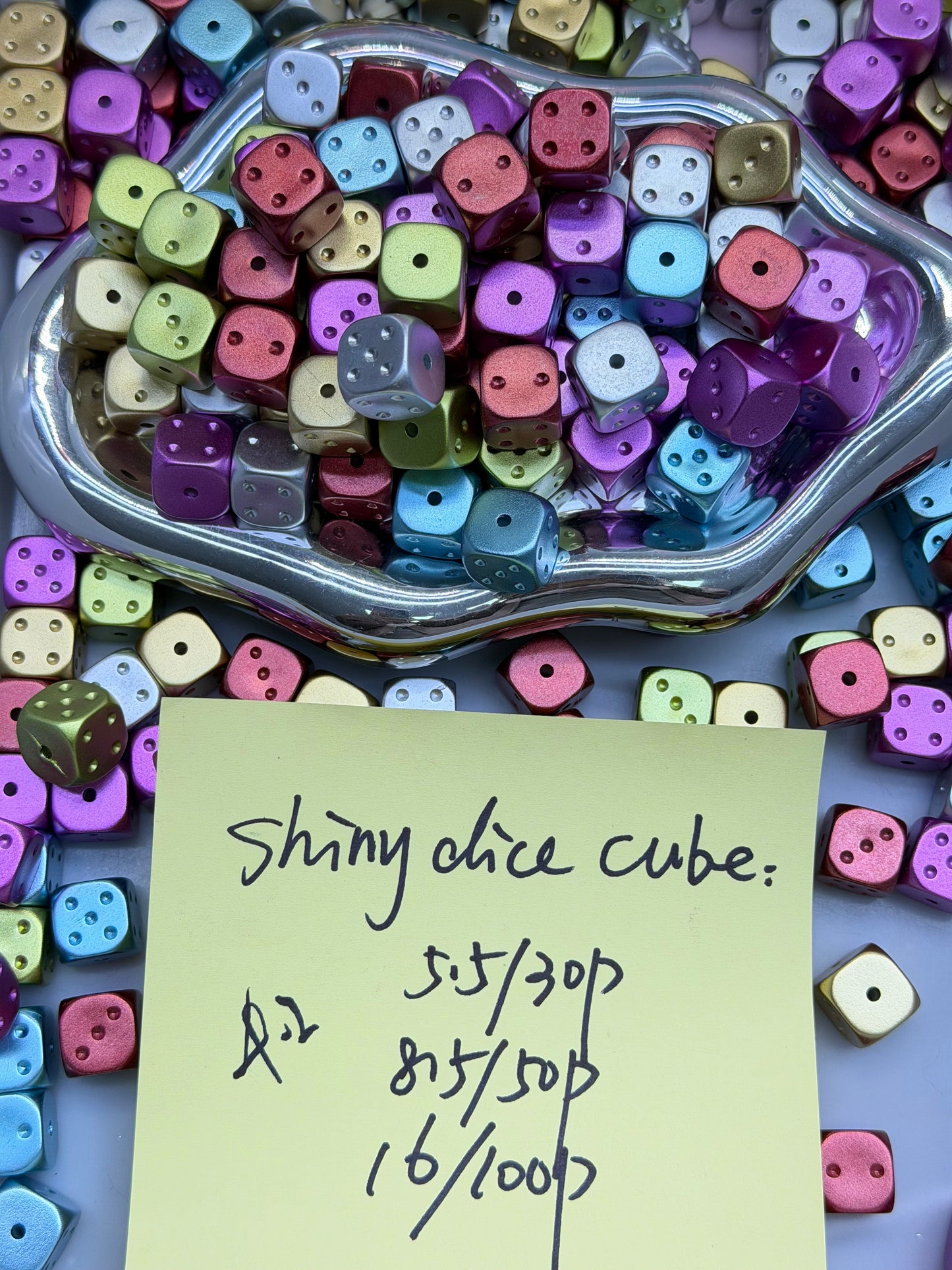 4.2 NEW-shiny dice cube