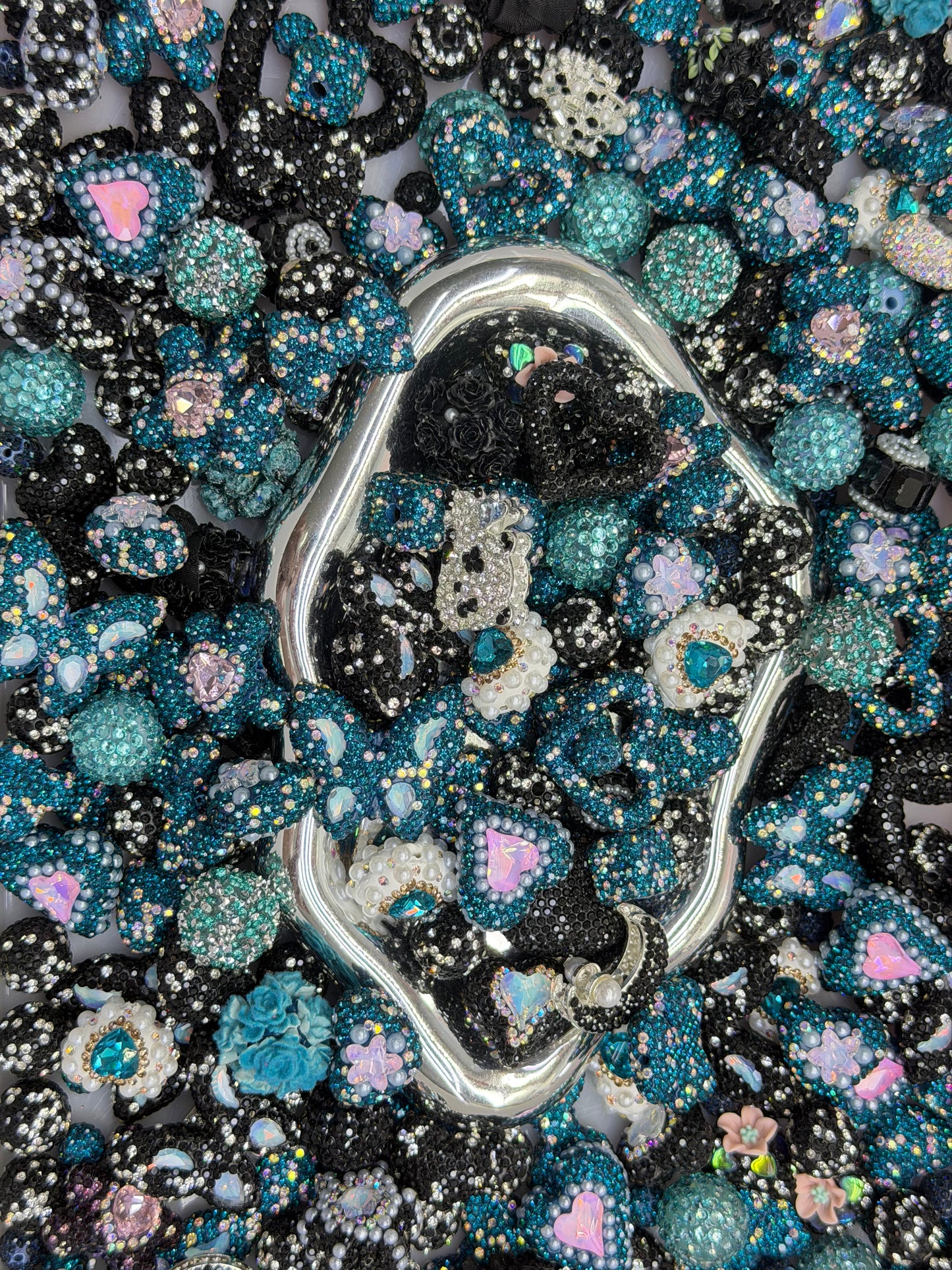 Fancy diamond rhinestone mix:R