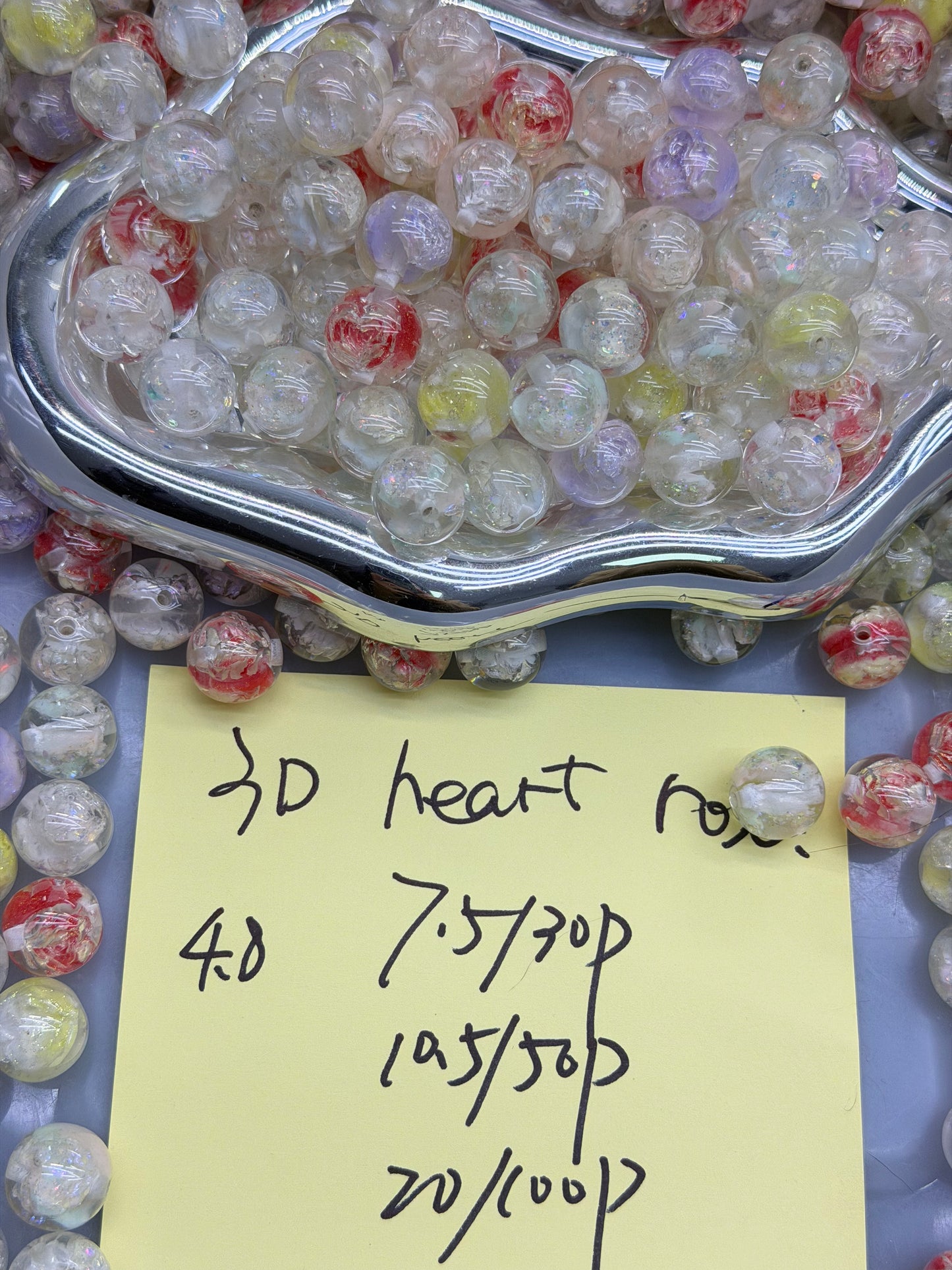 4.8 NEW-3D heart rose