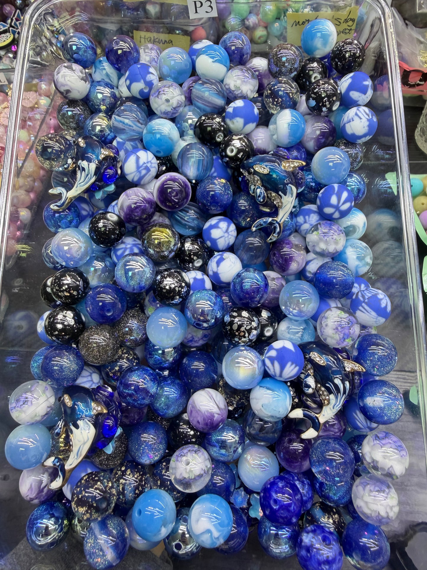 4.9 FANCY MIX BEADS:P3(galax sea)