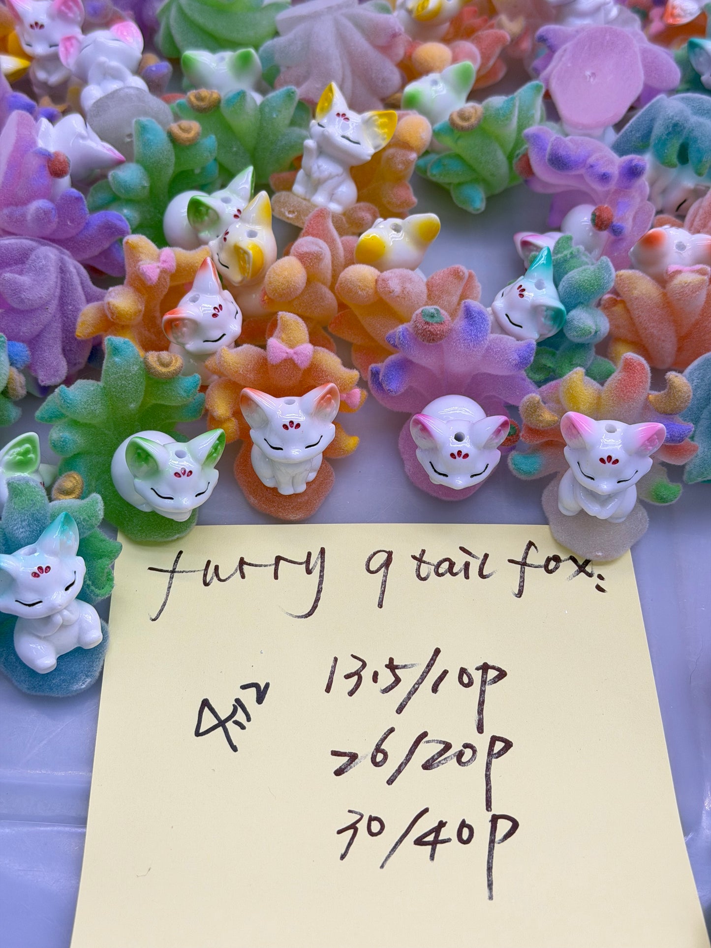 4.12 NEW-furry q tail fox