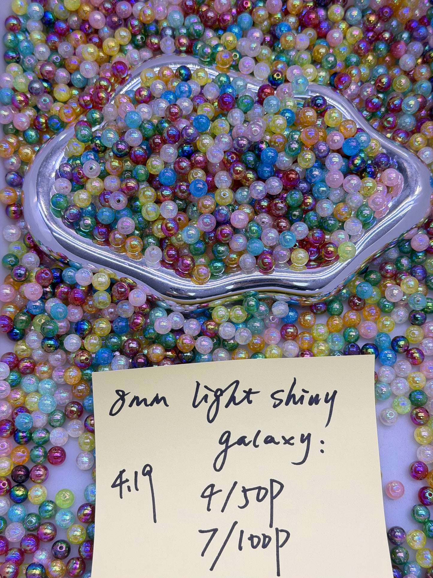 4.19 NEW-8mm light shiny galaxy