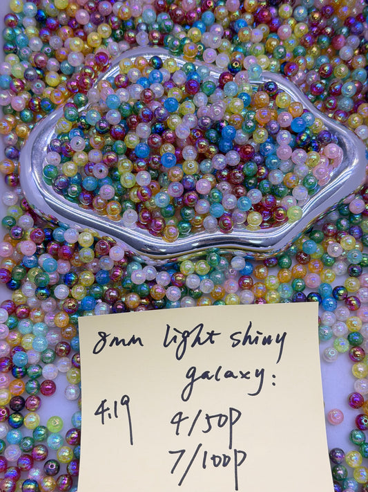 4.19 NEW-8mm light shiny galaxy