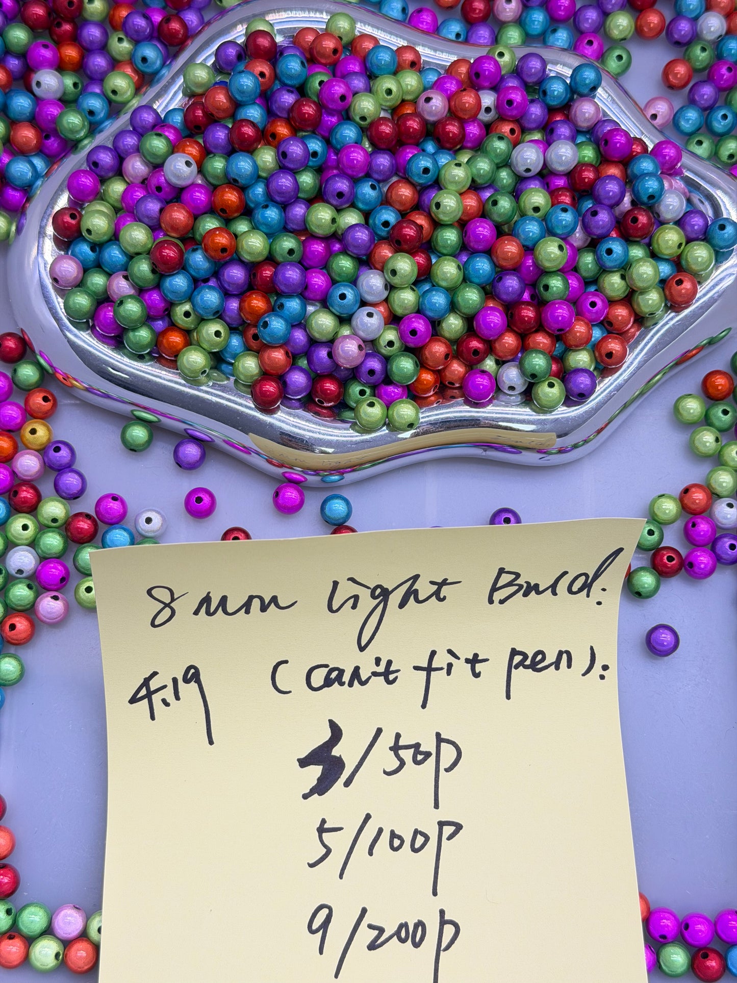 4.19 NEW-8mm light buld(can't fit pen)