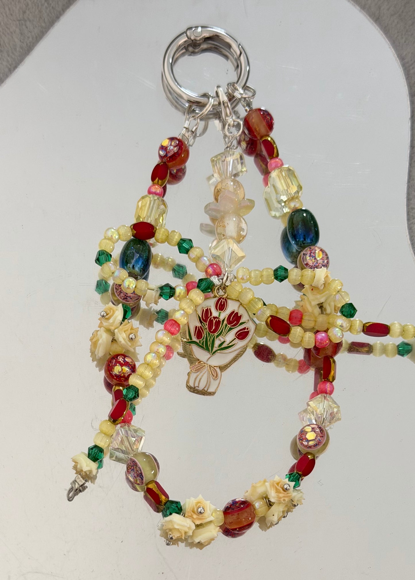 4.19 PHONE CHAIN MIX BEADS:C3
