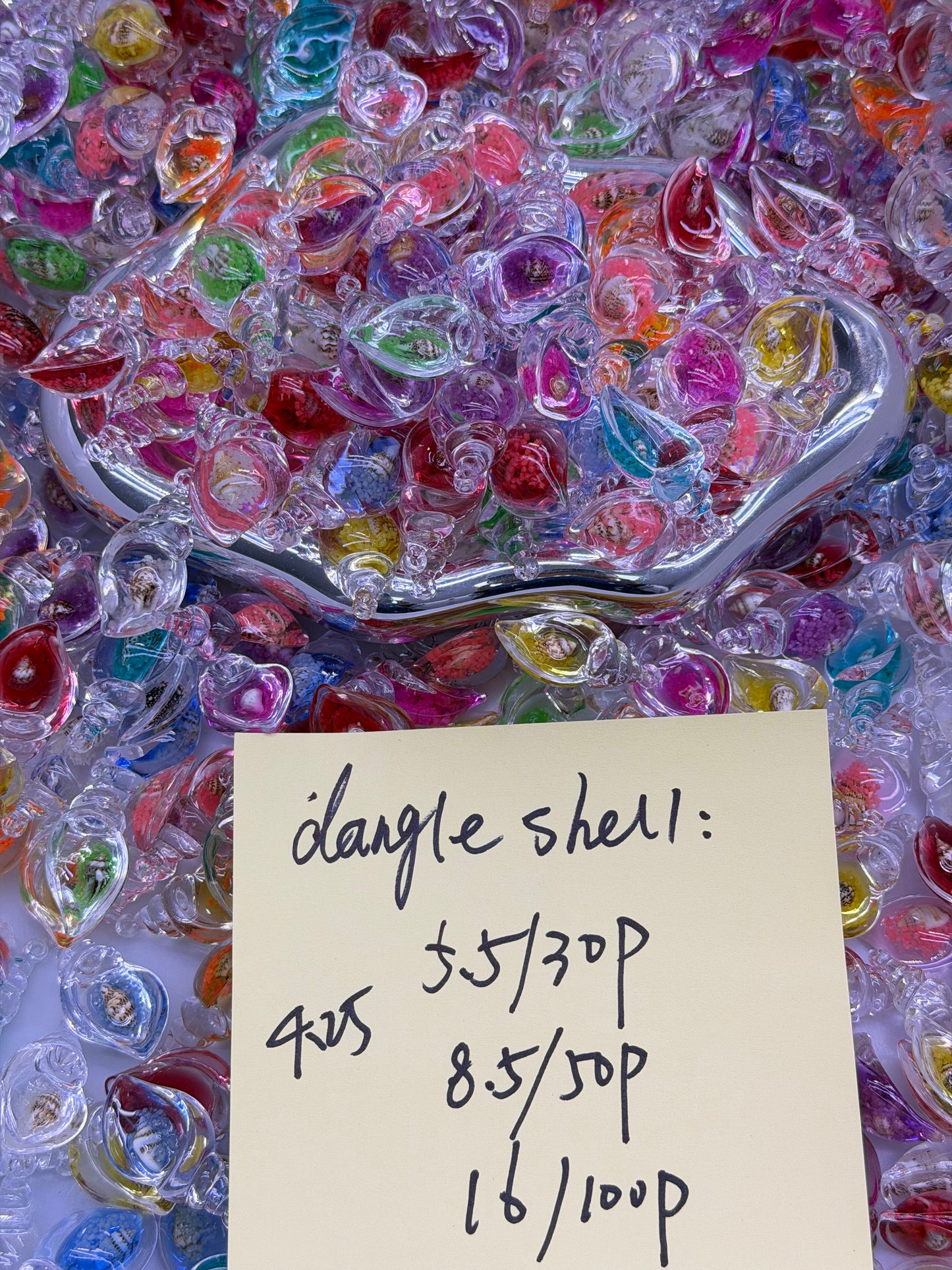 4.25 NEW-dangle shell