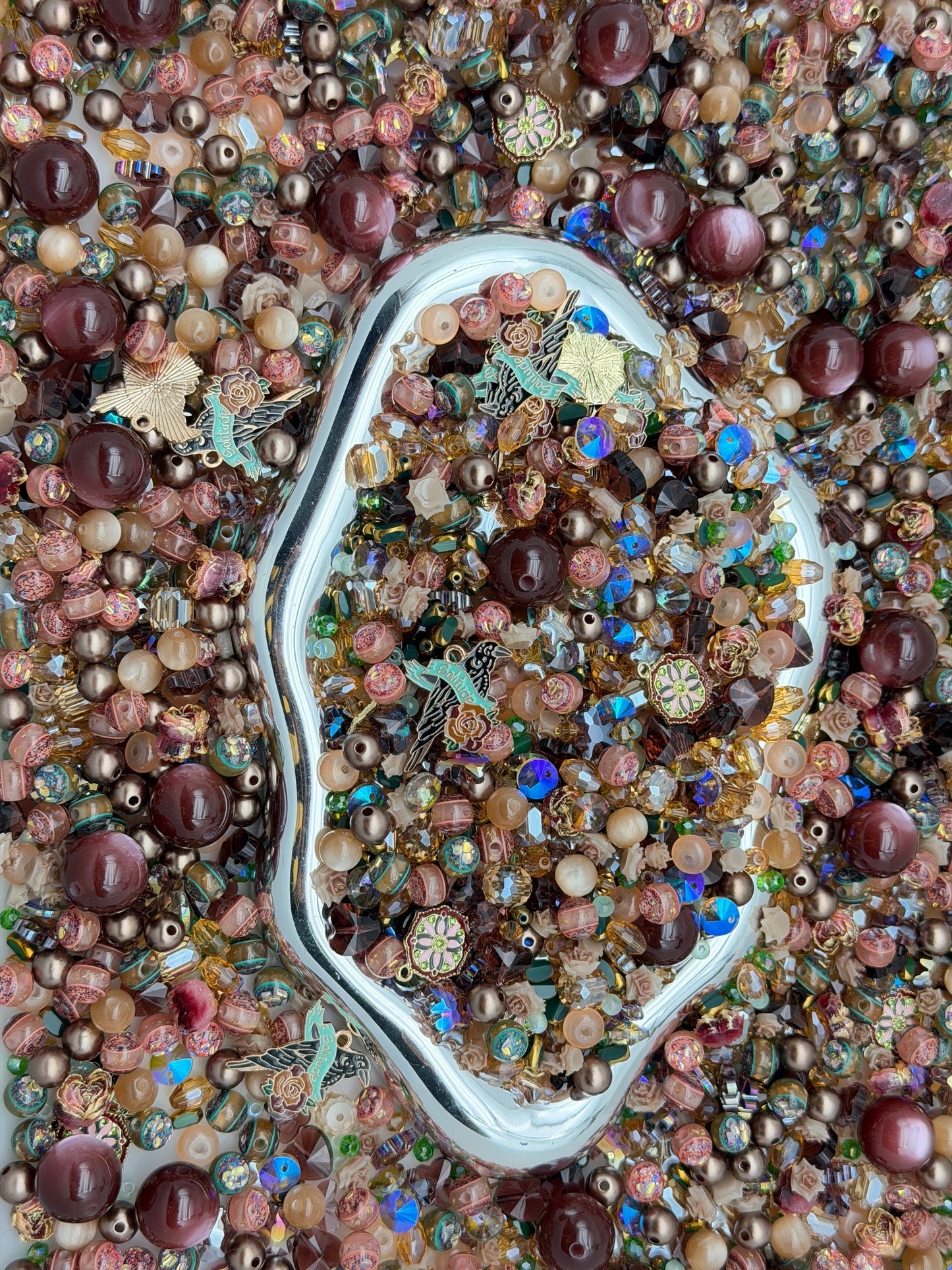 4.26 PHONE CHAIN MIX BEADS:A7(10%OFF ONLY ON SUNDAY)