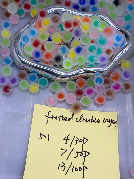 5.1 NEW-frosted double layer