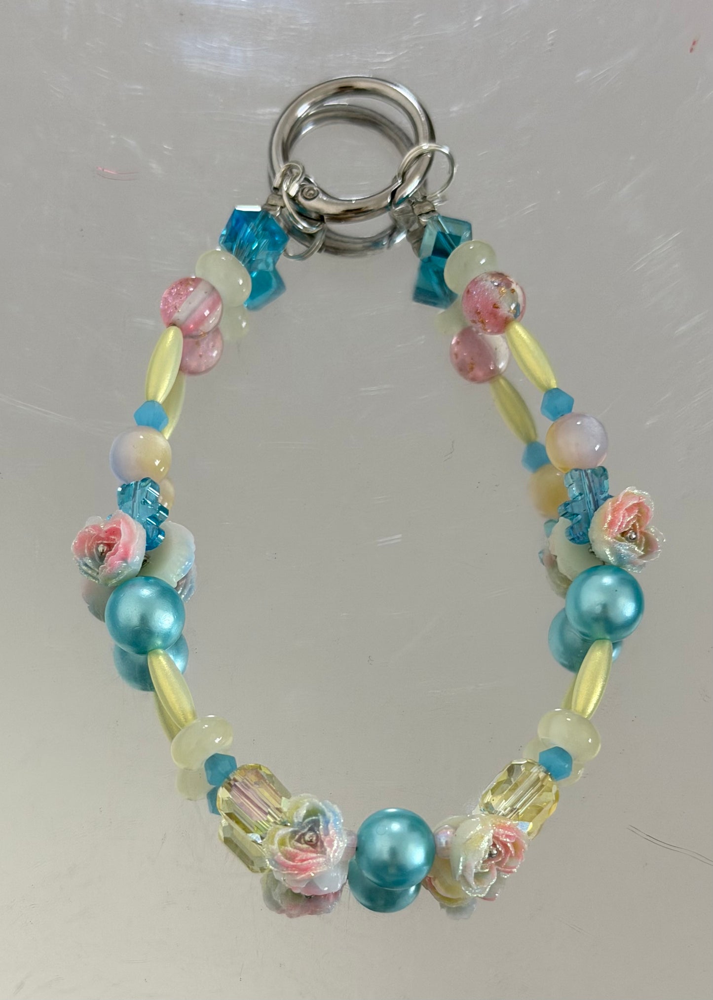 5.4 PHONE CHAIN MIX BEADS:F2(ALL phone chain mix 5%off on 5.4)