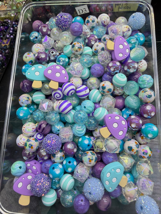5.7 FOCAL MIX BEADS:D3(shroom Delight)