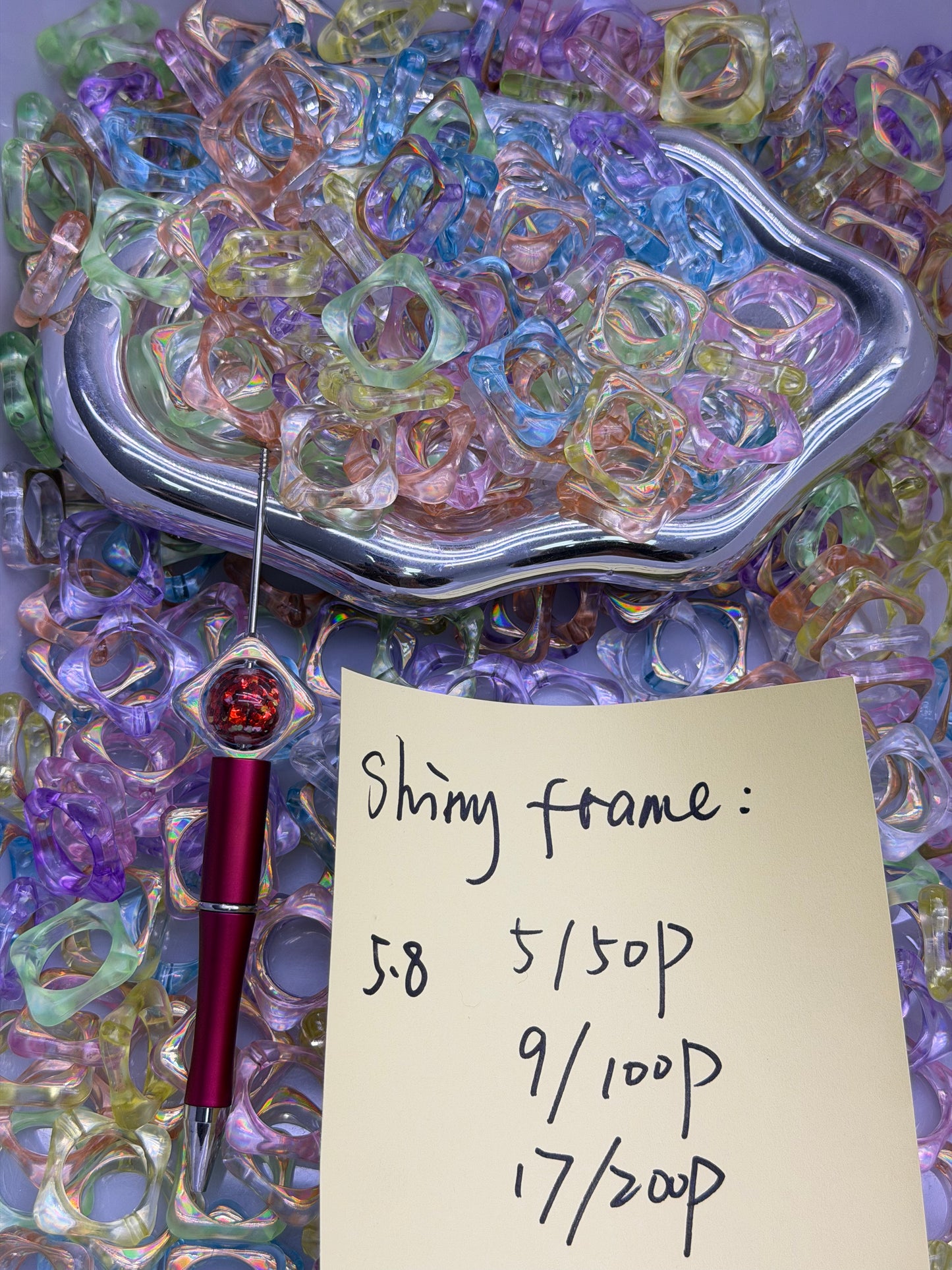 5.8 NEW-shiny frame