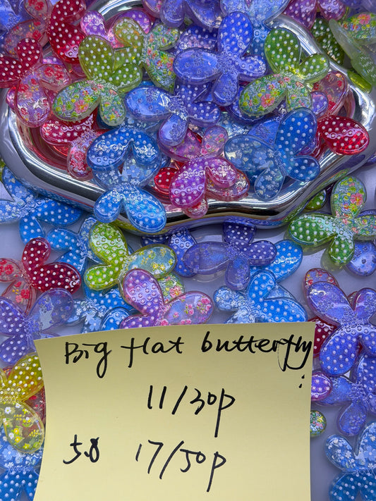 5.8 NEW-Big flat butterfly