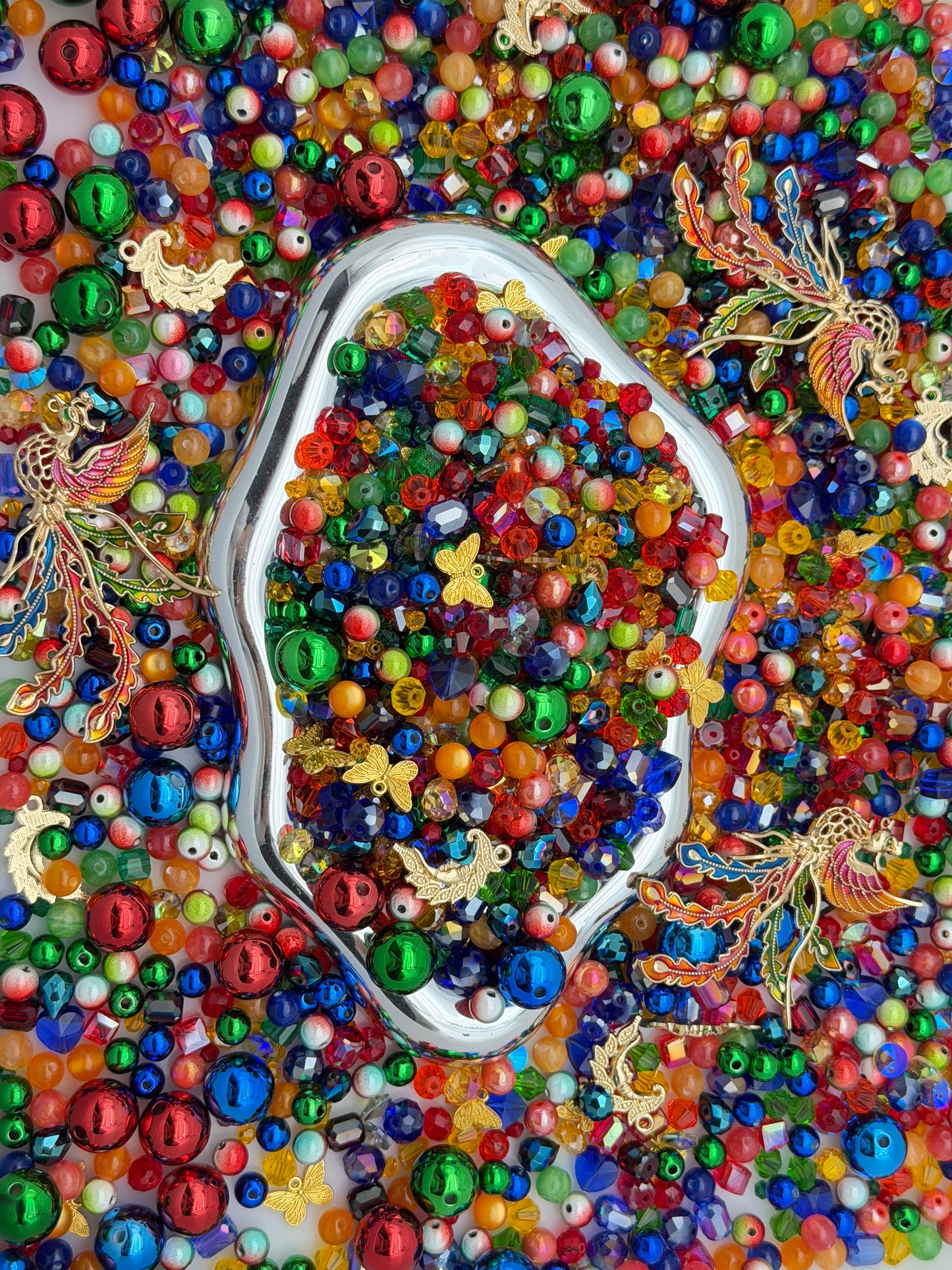 5.10 PHONE CHAIN MIX BEADS:V