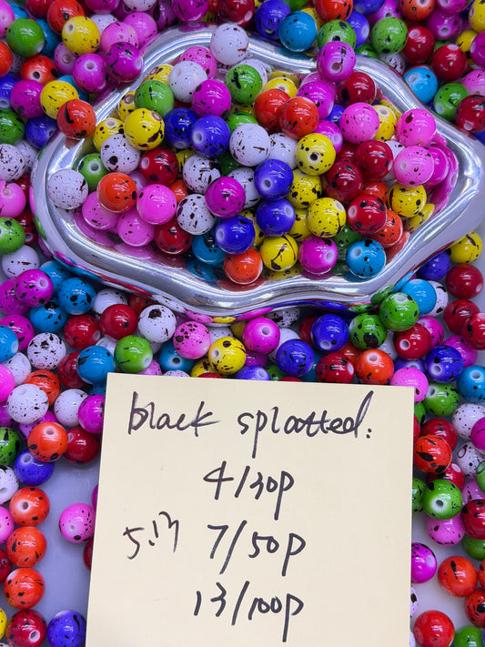5.13 NEW-black splatted