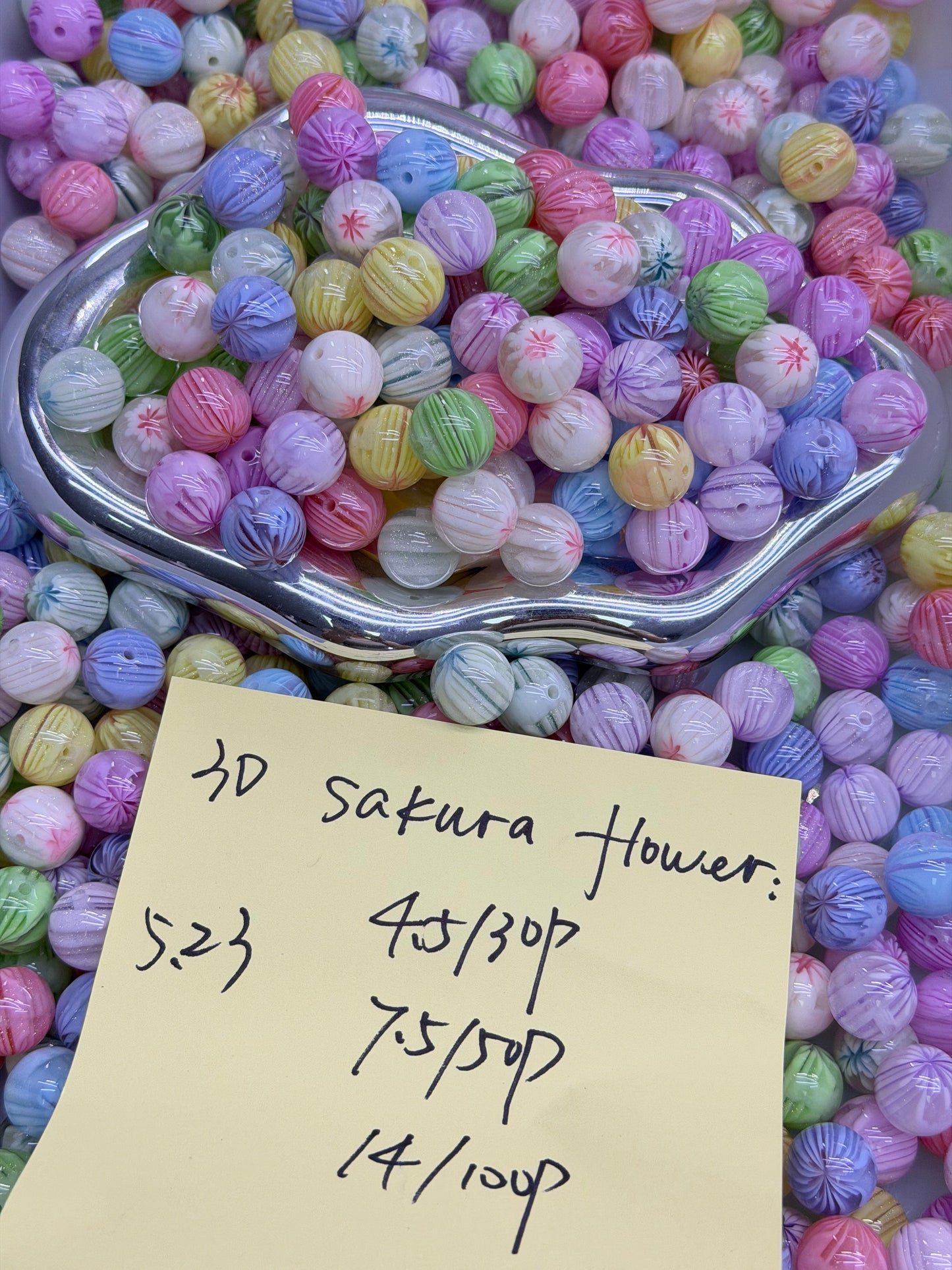 5.23 NEW-3D sakura flower