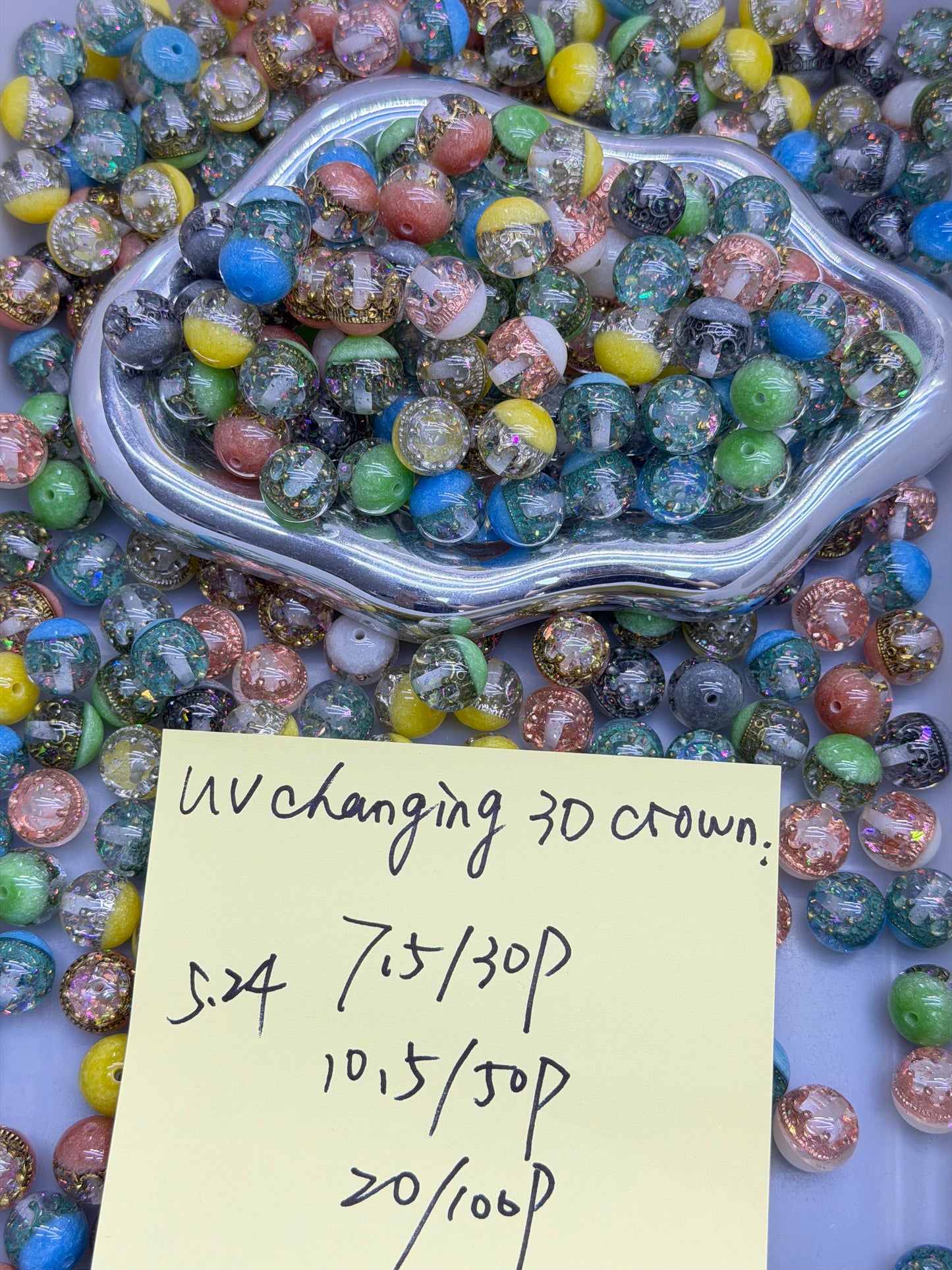 5.24 NEW-uv changing 3D crown