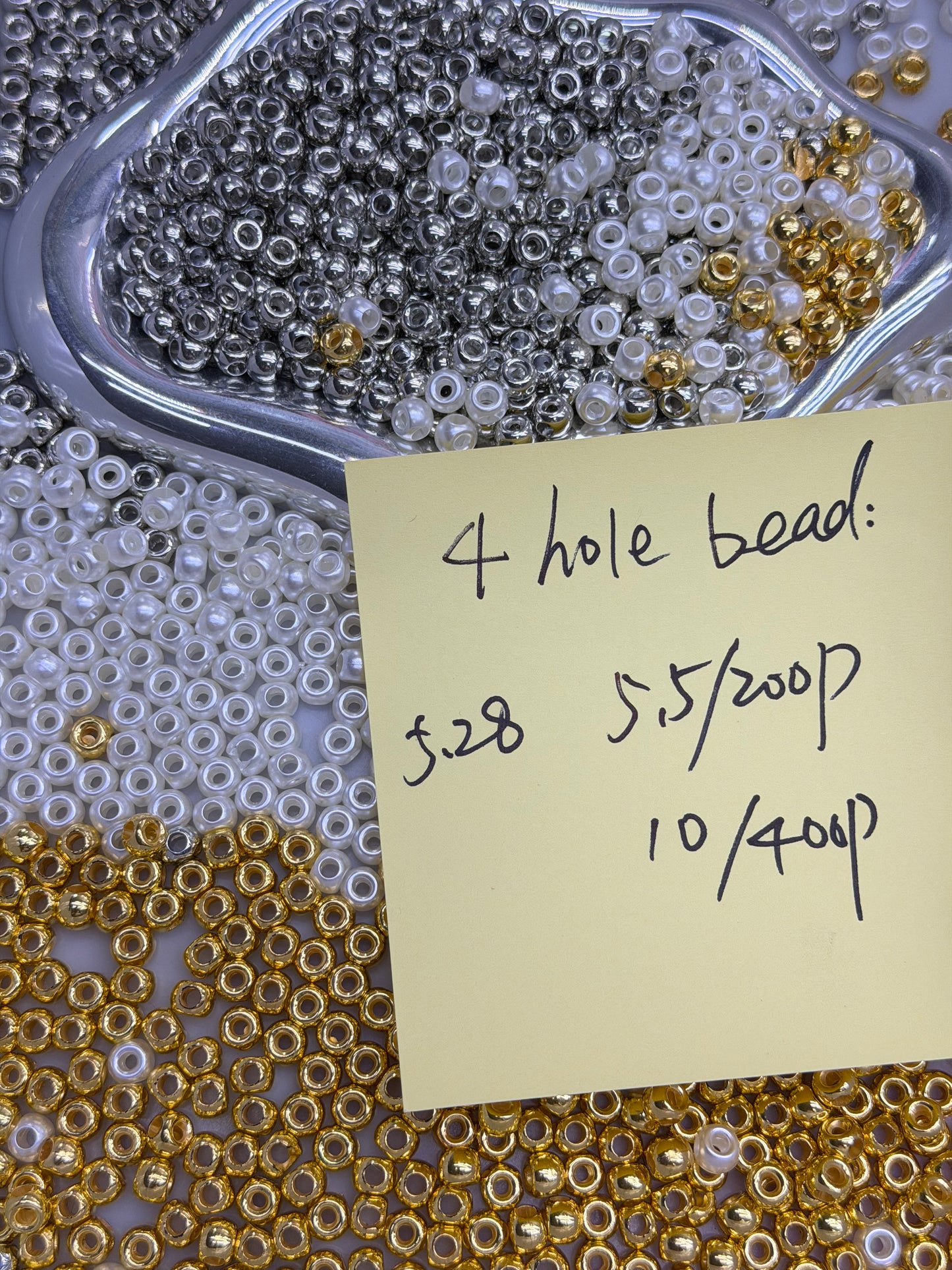 5.28 NEW-4 hole bead