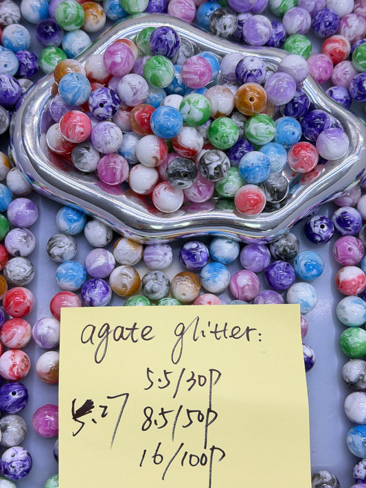 5.27 NEW-agate glitter