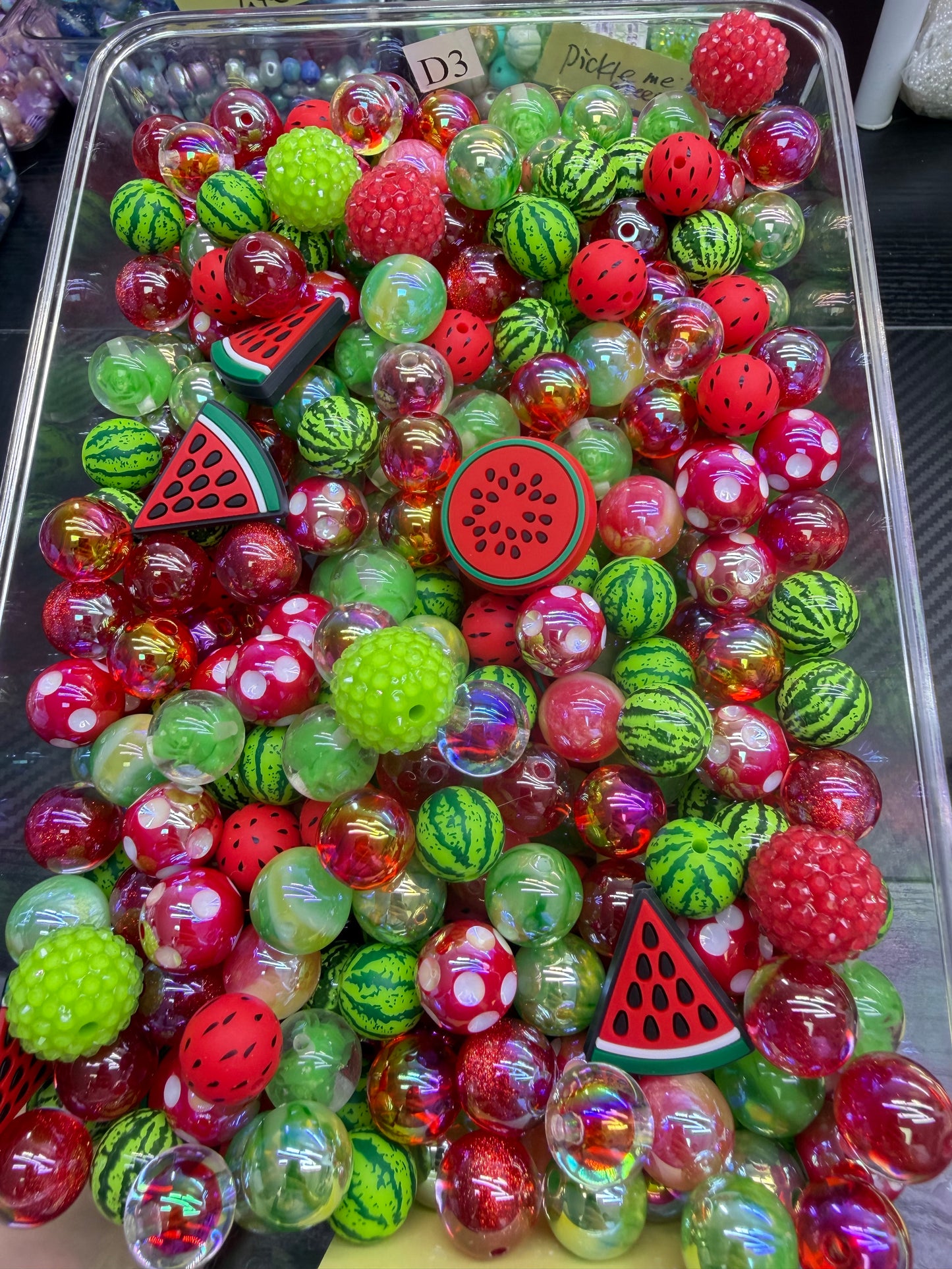 5.28 FOCAL MIX BEADS:D3(Juicy watermelon)