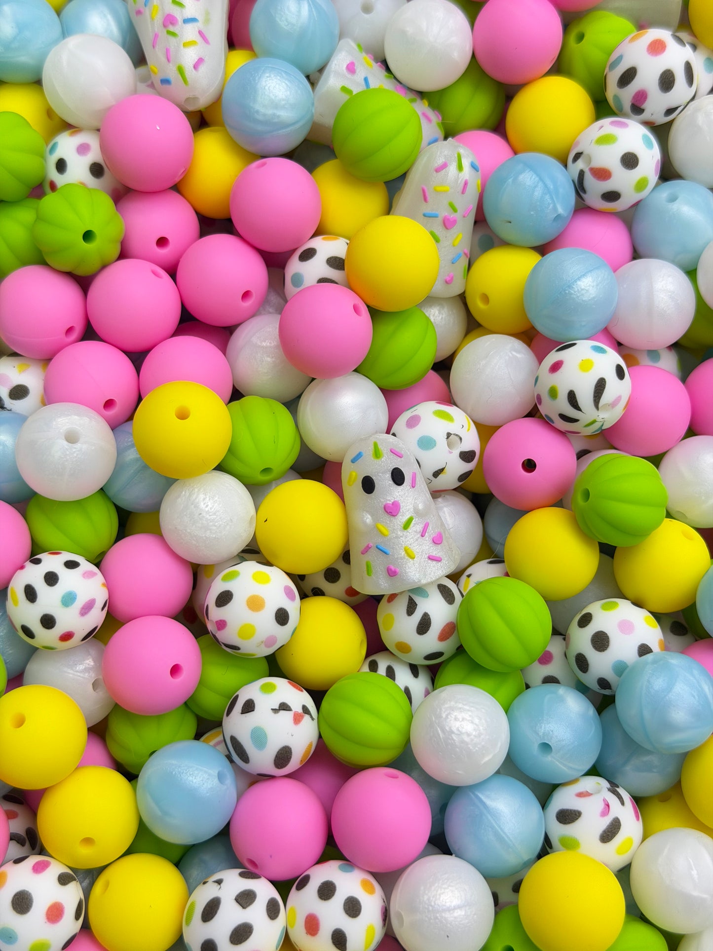 6.3 Silicone Mix beads
