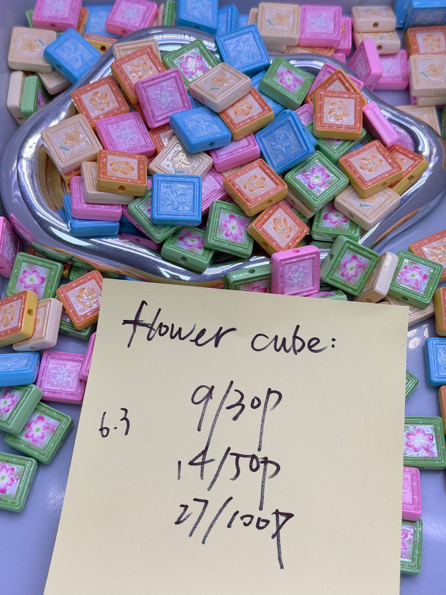 6.3 NEW-flower cube
