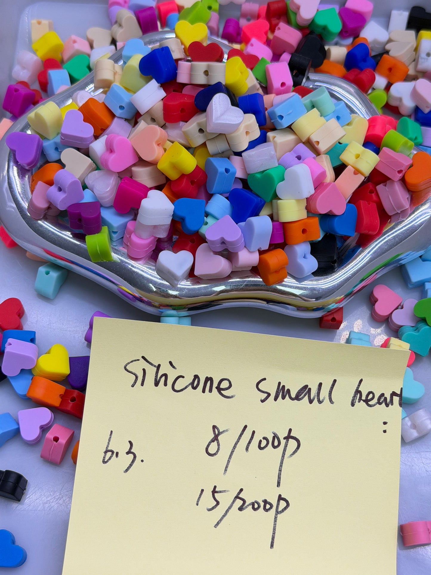 6.3 NEW-silicone small heart