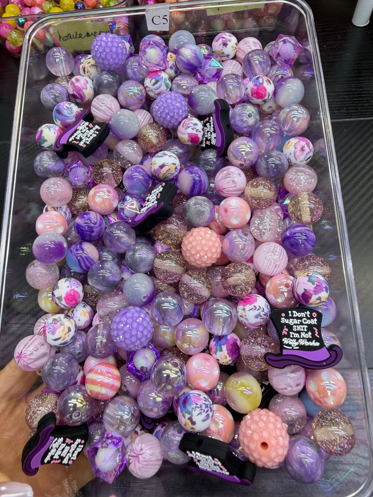 6.3 FOCAL MIX BEADS:C5（Lavender ticket）