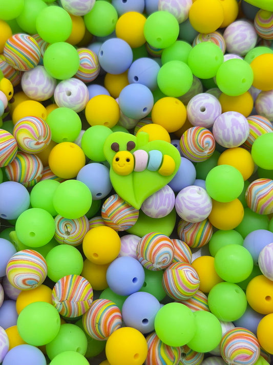 6.4 Silicone Mix beads